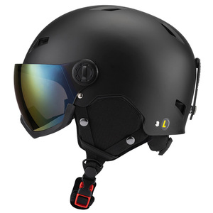 Casque <span class=keywords><strong>de</strong></span> <span class=keywords><strong>ski</strong></span> pour adultes avec visière intégrée, coupe-vent, anti-buée, casque <span class=keywords><strong>de</strong></span> sécurité pour les sports <span class=keywords><strong>de</strong></span> neige en plein air, snowboard, <span class=keywords><strong>ski</strong></span> - Product Image 1
