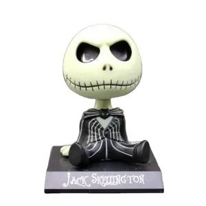 Poupée bobblehead Jack Skellington pour la décoration de voiture décoration de la maison