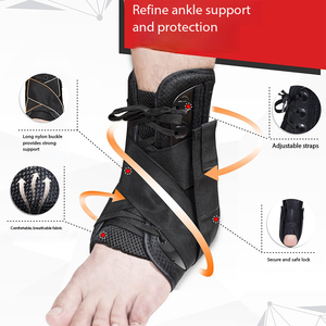 Correa de Compresión Deportiva para Protección de Tobillo, Ajustable, Protección Deportiva para Baloncesto - Product Image 6