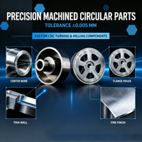 Servicios de Fresado CNC de Precisión HUALONG para Piezas Pequeñas de Aluminio, Acero Inoxidable y Latón con Tratamiento de Superficie para Uso Médico