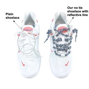 Colorful Knot Elastic Shoelaces Lazy No Tie Shoelaces Convenient Shoe <b>Laces</b> - Product Image 2