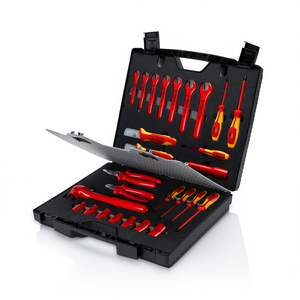 26-Piece Hand Tool <b>Set</b> in Hard Case with Combination Wrenches <b>Screwdrivers</b> Pliers (Chrome Vanadium Steel) for Home Repair - Product Image 2