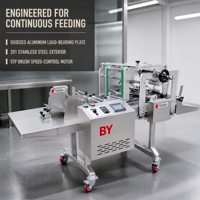 Alimentateur à friction pour impression par transfert thermique automatique pour pochettes plates avec une plage de longueur de 60 à 400 mm et contrôle par écran tactile