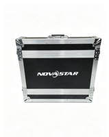 Boîtier de transport en aluminium 1U/2U pour processeur vidéo, série Nova, équipement de scène professionnel, antichoc, blanc/noir