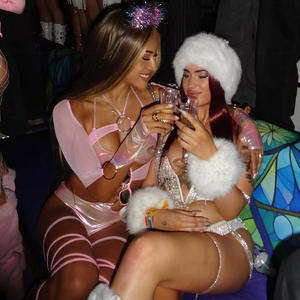 Müzik festivali kadınlar seksi metalik Cut Out Bodysuit kol kollu bacak sarar ile Metal halka Rave kıyafet Coachella kostümleri - Product Image 6