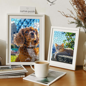 Fabricant personnalisé cadre d'impression carton imprimé pour adultes enfants jeu de <span class=keywords><strong>puzzle</strong></span> 100 500 pièces cadre photo Puzzles - Product Image 4