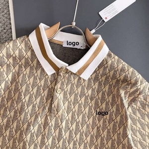 Set <span class=keywords><strong>Estivo</strong></span> da <span class=keywords><strong>Uomo</strong></span> di Design a 2 Pezzi, T-shirt con Motivo Ricamato, Marca di Lusso, <span class=keywords><strong>Abbigliamento</strong></span> a Maniche Corte - Product Image 2