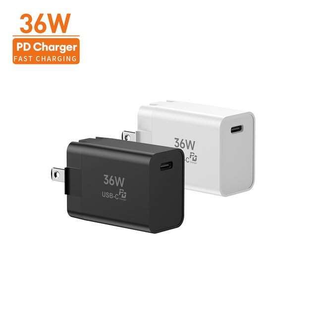 Gan PD 20W 36W Type C Fast Phone Charger Fast Charging US EU Plug PPS Wall Chargers Fast Phone Charger for iphone 15