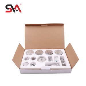 Sistema Scorrevole per Porta Doccia in Acciaio Inox SVA-0029B con Quattro Ruote, Colore Personalizzabile, Accessori per Vetro Temperato - Product Image 5