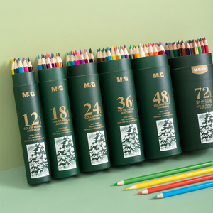 M & G-lápiz de Color a base de aceite, fácil de encender forma hexagonal, 12, 18, 24, 36, 48, 72 colores - Product Image 3