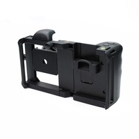 Support stabilisateur de cage de caméra de téléphone intelligent support de cinéma + objectif macro grand Angle pour iPhone 7 6 5 Samsung