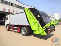 Camion Compacteur de Déchets 4x2 Direct Usine 14m³ – Camion de Collecte des Déchets Compacté pour l'Assainissement