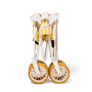 Premium Beach <strong>Hand</strong> <strong>Carts</strong> Trolleys Truck with Big <strong>Wheels</strong> for Sand Rock Patch <strong>Folding</strong> Rolling <strong>Carts</strong> Balloon <strong>Wheels</strong> - Product Image 4