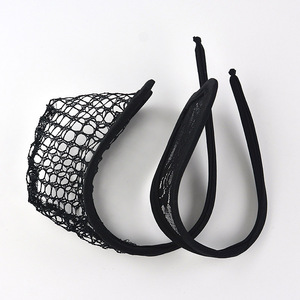 Ropa interior sexy tipo C para hombre, de malla negra transparente sin costuras, estilo tentación para parejas. - Product Image 1