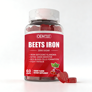 Caramelle Gommose al Ferro OEM/ODM, Multivitaminico Vegano, Integratore per Capelli, Unghie e Pelle - Product Image 1