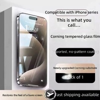 Verre trempé pour iPhone 18 Pro/18 Pro Max, protection anti-espionnage, protection contre les traces de doigts, anti-explosion, 9H