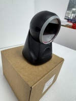 Escáner de Código de Barras de Escritorio con Cable 2D Directo de Fábrica, Lente de Anillo Rojo, Interfaz USB, Modelo GT-8801D, Sensor CMOS, 200 Escaneos/Segundo