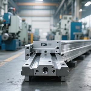 Egh15sa độ cứng cao tự sắp xếp hướng dẫn tuyến tính đường ray thép tải trọng cao động cơ bánh răng mang bốn hướng tải bằng nhau - Product Image 2