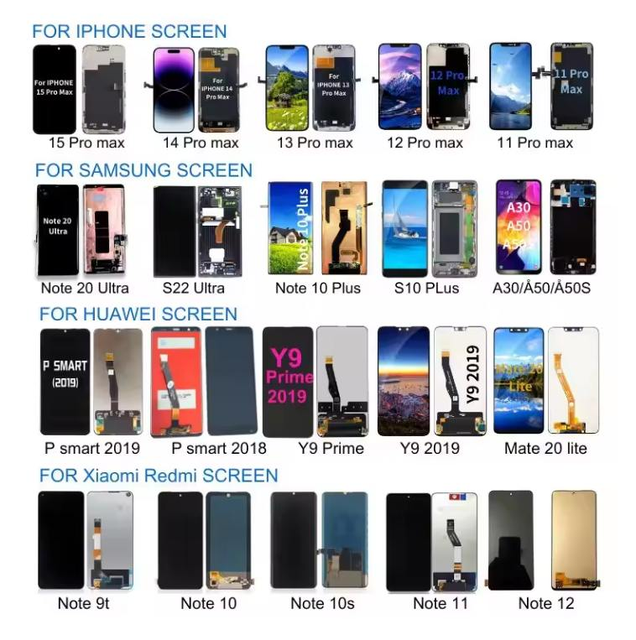 For Tecno Camon 18I 18T 19 Neo Pro 5G 20 Premier Cm Cx Air LCD Screen Touch Display Digitizer Spare Parts Assembly Replacement