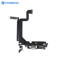 Câble flexible de remplacement pour port de charge iPhone 14 Pro Max, connecteur de dock flexible pour réparation de téléphone portable, adaptateur, vente en gros OEM