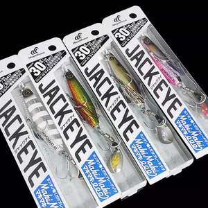 Escamas de pescado reales, sardinas rosas, cebo duro fácil de enrollar, Just Blade Jig Jack Eye Maki, señuelo de pesca para pesca en barco oceánico - Product Image 4