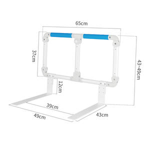 Rampe de protection pour lit d'hôpital Rampe de lit Rampe d'assistance pliable pour lit d'hôpital - Product Image 5