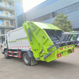 Camion compacteur de déchets JMC, capacité de 5 à 10 tonnes, alimenté au diesel, pour la collecte et le recyclage des déchets - Product Image 6
