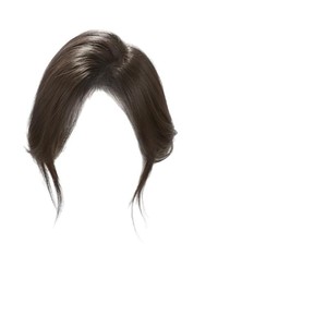 Peluca de cabello humano real con extensión de lunares dorados, tejida a mano para mujeres, natural, transpirable, sin costuras, para cubrir el cabello gris - Product Image 1