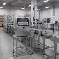 Nuova Stampante Digitale a Getto d'Inchiostro per Etichette con Alta Capacità Produttiva, 1-5 Linee, per Imballaggi Alimentari, Sacchetti di Plastica e Cartoni