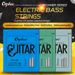 Cordes de <span class=keywords><strong>basse</strong></span> de qualité supérieure en alliage de nickel Famous Normal Strings VX140 - Product Image 1