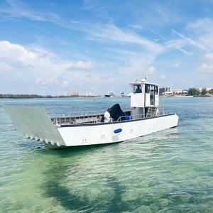 Nouveau modèle 2026, bateau <span class=keywords><strong>de</strong></span> débarquement en aluminium entièrement soudé avec console, idéal pour la <span class=keywords><strong>vente</strong></span> et le transport agricole - Product Image 2