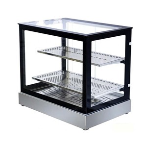 ตู้เก็บความร้อนแบบตั้งโต๊ะสำหรับอาหารทอดอเนกประสงค์ สำหรับไก่ทอด เบอร์เกอร์ ทาร์ตไข่ พร้อมระบบทำความร้อน - Product Image 1