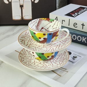 Manufacturer Direct Sales of European Style Luxury Bone China <b>Mugs</b> and Tea Cup Saucer <b>Set</b> - Product Image 3