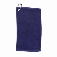 Serviette de golf avec mousqueton, serviette de nettoyage pour clubs de golf à motif gaufré, accessoires de golf absorbants