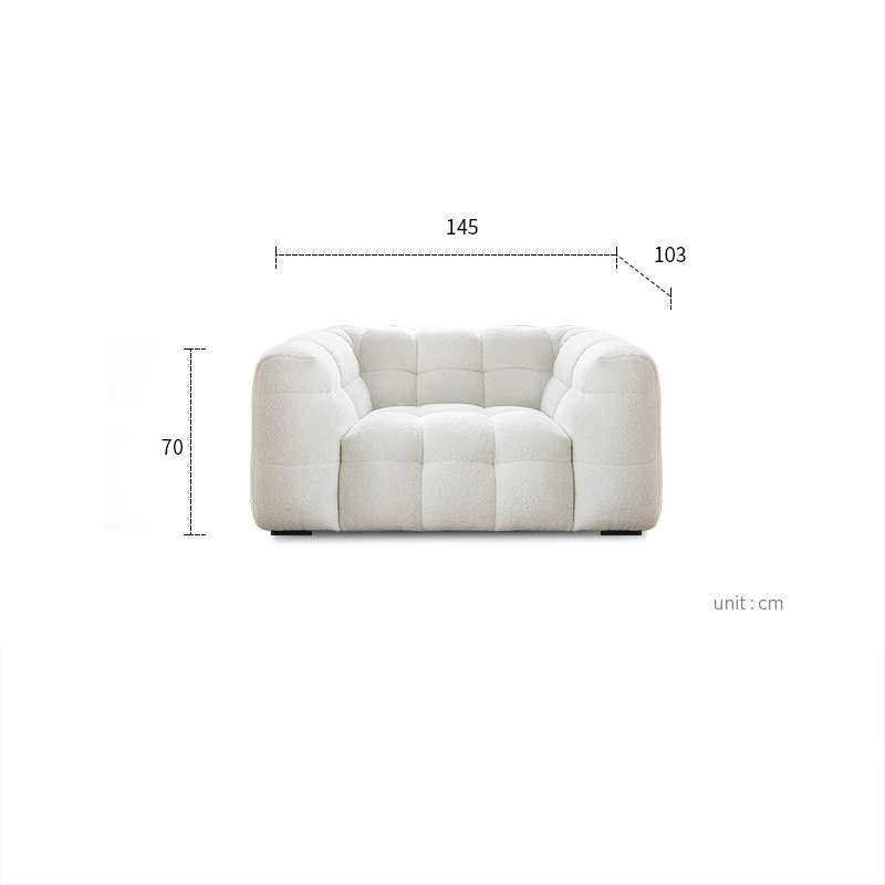 Swedish design - single seat[ 1.45m ]