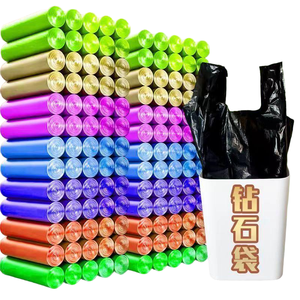 ถุงขยะแบบเสื้อยืดขนาดใหญ่ ความจุเยอะ ทนทาน สำหรับใช้ในเชิงพาณิชย์และครัวเรือน - Product Image 3