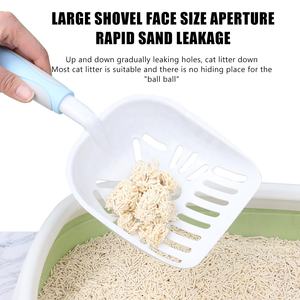Fabrik Großhandel Custom Logo Edelstahl Katzenstreu Schaufel Große Metall Katzenstreu Schaufel - Product Image 2