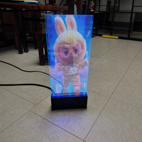 Film transparent en cristal, écran flexible adhésif, affichage vidéo LED pour la publicité en magasin, vitrine de magasin, centre commercial