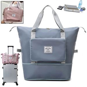 Bolsas de viaje plegables de gran capacidad, bolso de mano impermeable, bolsa de viaje, bolsa de hombro para almacenamiento de gimnasio y Yoga, envío directo - Product Image 4
