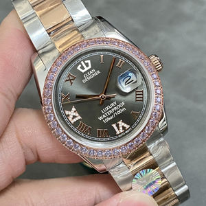 Reloj de Buceo de Lujo para Hombre, Mecánico, de 36 mm, con Probador de Diamantes Personalizado, Movimiento Automático 3235, Bisel de Moissanita, Cristal de Zafiro - Product Image 2