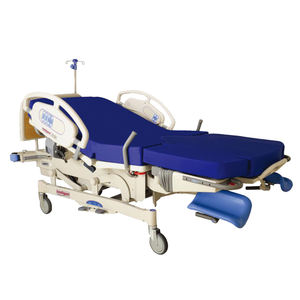 Couleur bleu MN-DB001 haute qualité Double utilisation lit d'accouchement de <span class=keywords><strong>grossesse</strong></span> lit médical post-partum Table obstétrique modèle hydraulique - Product Image 5