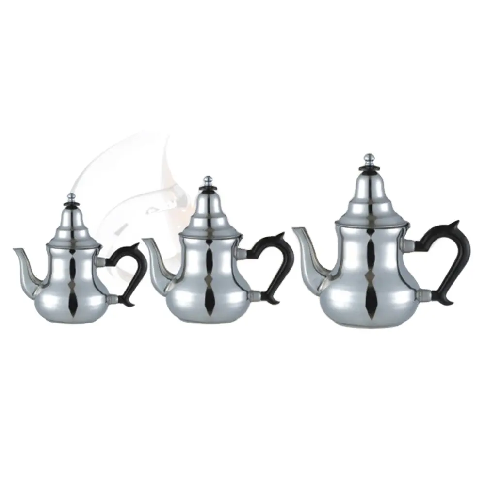 Hot Selling Arabische Turkse Rvs Marokko Thee Ketel Pot