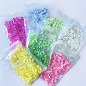 Yantuo nuovo color smeraldo al NEON AB colori Non Hotfix strass di vetro strass per tumbler