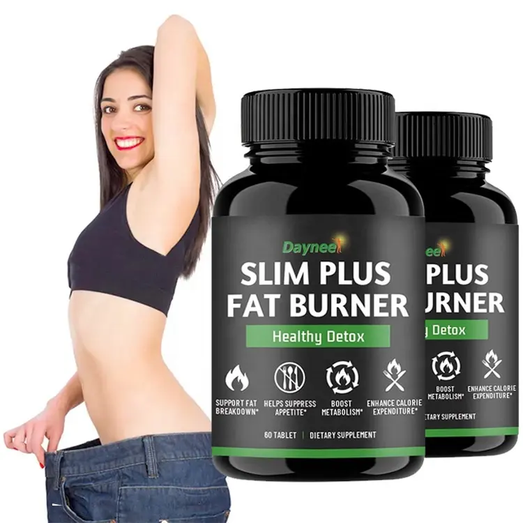 Slim Plus Fat Burner products Factory direct sale halal natural herbal weight loss pills fast burn fat slimming capsules tablets