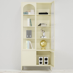 Armoire <span class=keywords><strong>de</strong></span> présentation en acier 2 portes en verre armoire à gagner casier <span class=keywords><strong>de</strong></span> <span class=keywords><strong>balcon</strong></span> armoire <span class=keywords><strong>de</strong></span> <span class=keywords><strong>rangement</strong></span> <span class=keywords><strong>de</strong></span> livres en métal bibliothèques <span class=keywords><strong>de</strong></span> salon avec pieds - Product Image 5