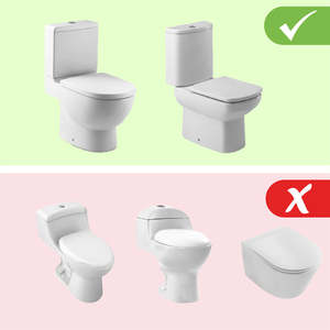 Bidet WC, jet pour WC eau froide noir (non électrique) KMINA K30008 - Product Image 1