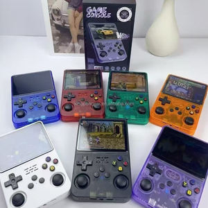 Console de jeu rétro portable JSGAMING Genuine R36s Arkos 2.0, écran 3,5 pouces, console de jeu open source, 128 Go avec <span class=keywords><strong>GTA</strong></span> <span class=keywords><strong>Vice</strong></span> <span class=keywords><strong>City</strong></span> - Product Image 4