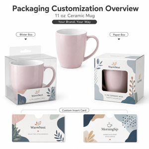 Taza <span class=keywords><strong>de</strong></span> Cerámica <span class=keywords><strong>de</strong></span> 11 oz con Logotipo Personalizado, Taza <span class=keywords><strong>de</strong></span> Café Personalizada, 12 Colores, Acabado Brillante, Apta para Alimentos, Taza <span class=keywords><strong>de</strong></span> Té para Regalo Corporativo Promocional - Product Image 5