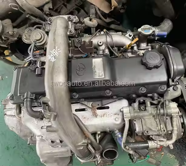 Used 1KZ-TE Diesel Engine with Gearbox for Toyota Land Cruiser Prado ...