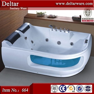 Bañera acrílica con TV, bañera <span class=keywords><strong>inflable</strong></span> para adultos, bañeras de colores modernas, bañera de <span class=keywords><strong>hidromasaje</strong></span> suave para masaje de Color café - Product Image 5